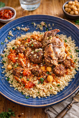 Couscous 100% viande de berzivarenne