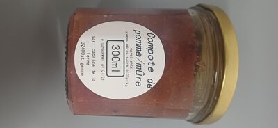 Compote pomme  mûre