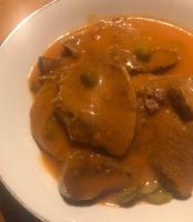 Langue de bœuf sauce piquante