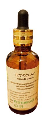 Hydrolat rose de damas