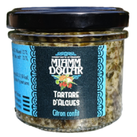 Tartare d'algues citrons confits