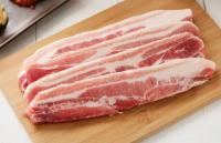 Foire au porc - lard désossé en morceau