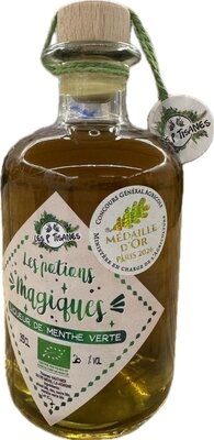 Liqueur de menthe verte