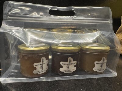 3pack figue / poire william / pomme pralin