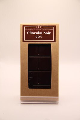 Tablette noire 72%