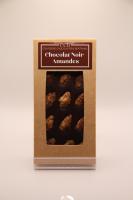 Tablette noire amandes