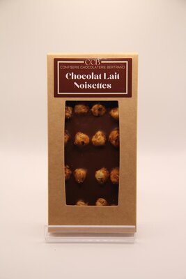 Tablette lait noisettes