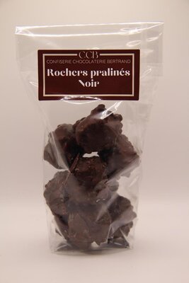 Rochers pralinés noir