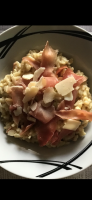 Risotto au jambon cru et son parmesan
