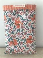 Pochette à livre 'écureuils'