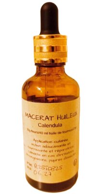 Macérat huileux de calendula
