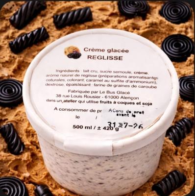 Créme glacée réglisse