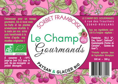 Sorbet framboise