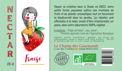 Nectar fraise
