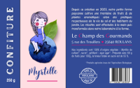 Confiture myrtille