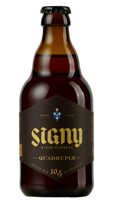Brune quadruple bio de l'abbaye de signy 10,5