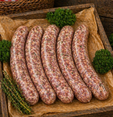 Chipolatas d'agneau aux herbes