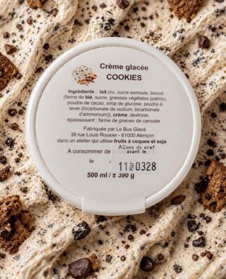 Créme glacée cookies