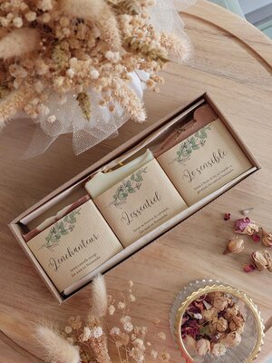 Coff 3 savons essentiel enchanteur sensible