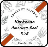 Barbecue american beef rub