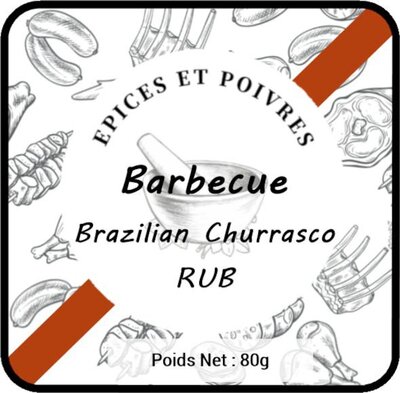 Barbecue brazilian churrasco rub