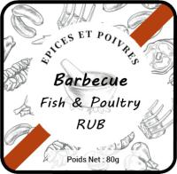 Barbecue fish & poultry rub
