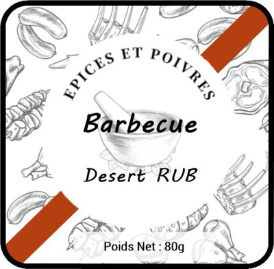 Barbecue desert rub