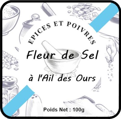 Fleur de sel à l'ail des ours