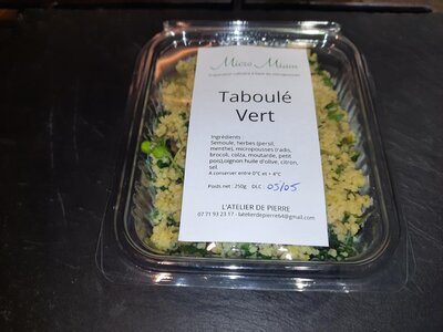 Taboulé vert