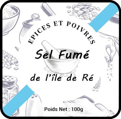 Sel fumé de l'ile de ré
