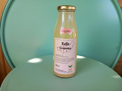 Kéfir de fruits gingembre