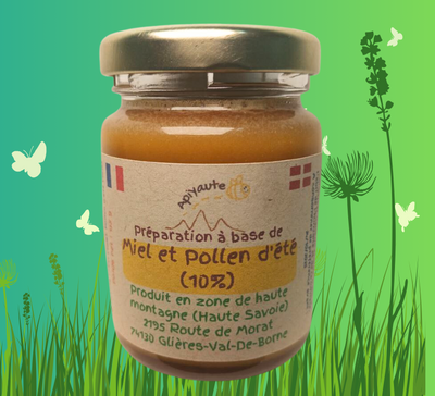 Miel et pollen