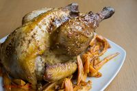 Pintade chaponnée