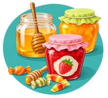 Catégorie de produits Confitures, miel, confiseries