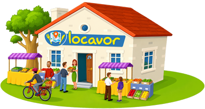 Point de distribution locavor