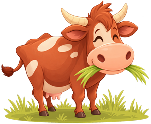 Une vache