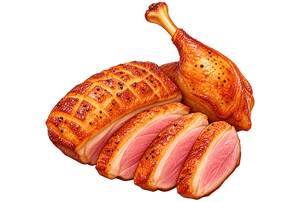 Cuisse de canard à l'orange