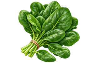 Feuilles d'épinard bio