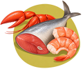 Catégorie Poissons, mollusques, crustacés